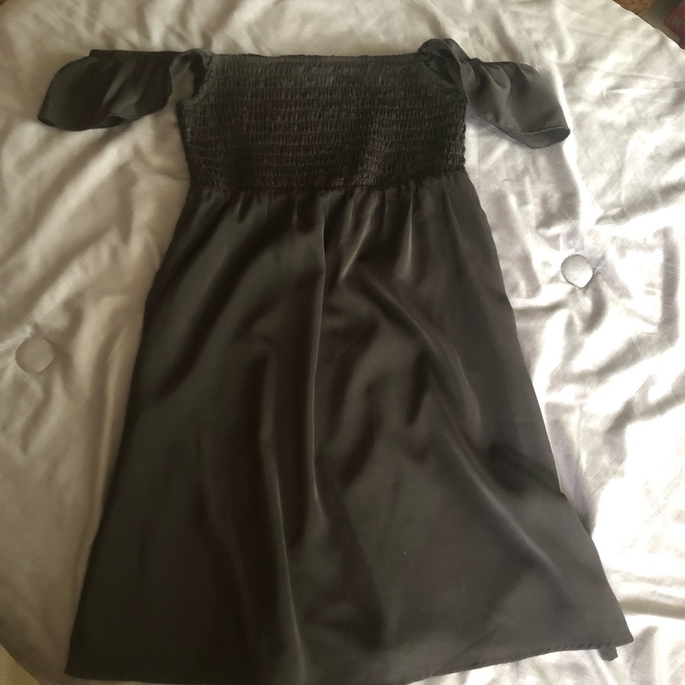 Black Off-Shoulder Dress